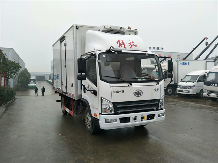 解放(fàng)虎V 4.2米冷藏車