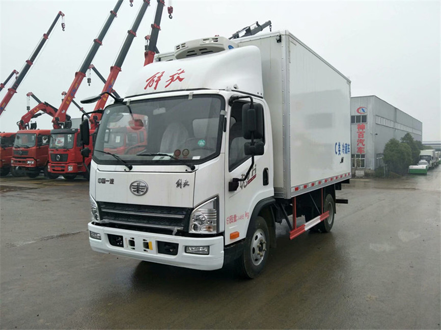 解放(fàng)虎V 4.2米冷藏車